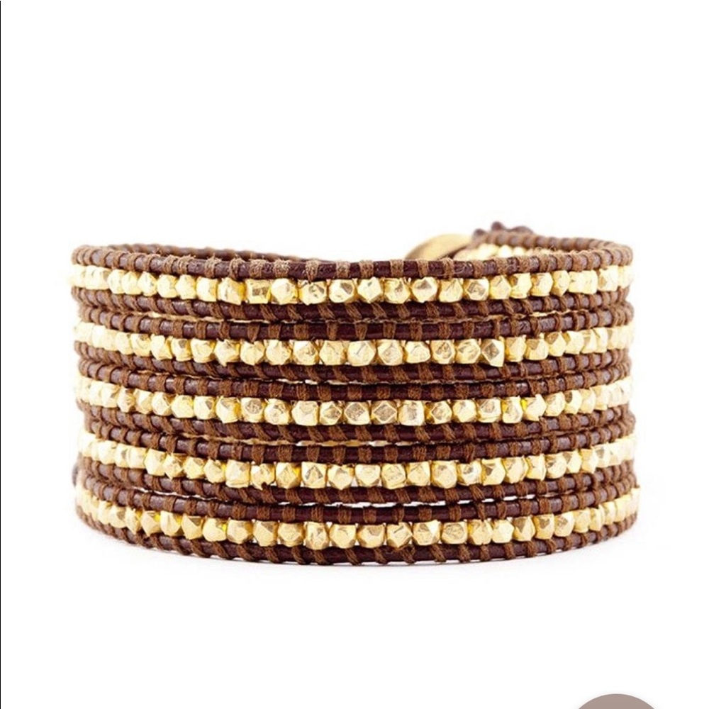 Chan Luu leather wrap bracelet